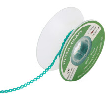 Orthodontic Elastic Rubber Chain in Light Green Colorful Dental Accessory 2.5mm