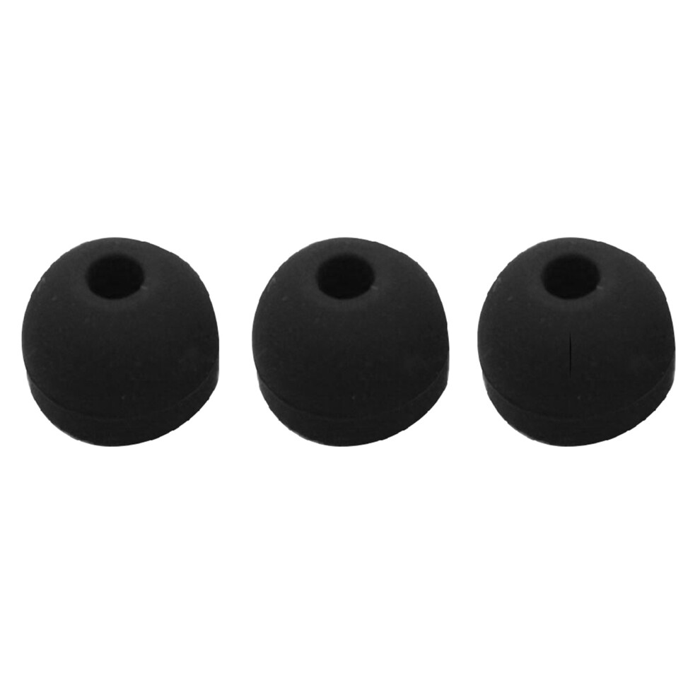 12Pcs Ear Bud Tips For In-Ear Headphones Silicone Replacement 3 Sizes 8731341029314