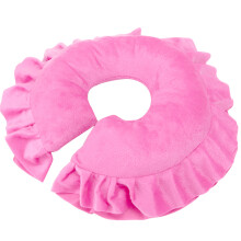 Spa Salon Pink Face Pillow Cushion U Shape Detachable for Massage Bed