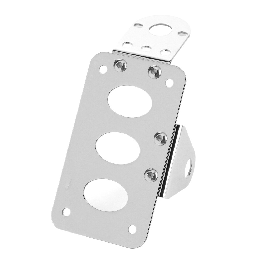 Motorcycle License Mount Plate Holder Bracket Side Light 9121376625060