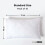 Homescapes (Standard Size - Pack of 10) Quilted Pillow Protector 3