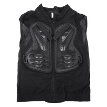 Motorcycle Body Armor Vest M Black Two-Way Impact Protection Gear