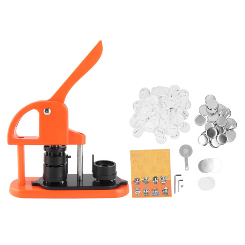 Button Maker Machine DIY Pin Badge Press Supplies