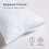 Homescapes (King Size - Pack of 2) Quilted Pillow Protector 4