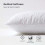Homescapes (King Size - Pack of 2) Quilted Pillow Protector 5