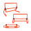 5Pcs Adjustable Orange Soccer Training Hurdles for Speed & Agility 9