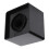 Microphone Square Station Compact Portable Black ABS for Interview Meeting 41mm 16