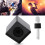 Microphone Square Station Compact Portable Black ABS for Interview Meeting 41mm 5