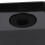 Microphone Square Station Compact Portable Black ABS for Interview Meeting 41mm 9