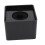 Microphone Square Station Compact Portable Black ABS for Interview Meeting 41mm 1