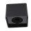 Microphone Square Station Compact Portable Black ABS for Interview Meeting 41mm 10