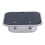 Square Stainless Steel Sink Foldable Kitchen 3