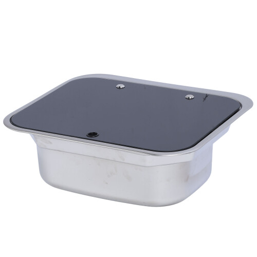 Square Stainless Steel Sink Foldable Kitchen 1