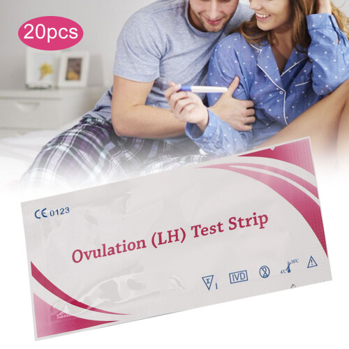 20pcs Home Ovulation Test Strips Urine LH Accurate Detection Kit 2
