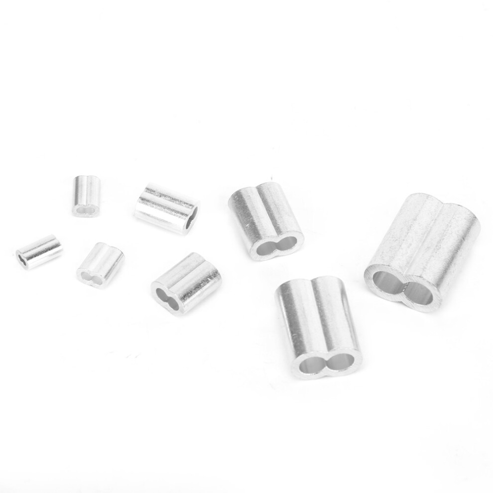315Pcs Aluminum Crimp Loop Sleeves Set M1.2-M6 Assorted Sizes 5031341045936