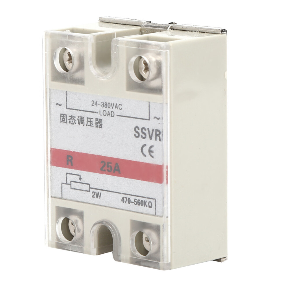 Solid-State Voltage Regulator Relay Module 25A 24-380Vac Low Frequency 4281341046612