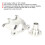 Adjuster & Triple Hook Quadrant Kit for Ford Mustang 79-04 Models 3
