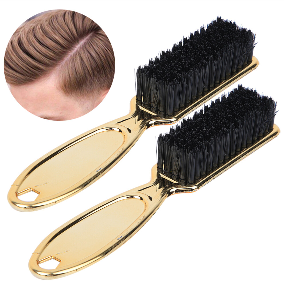 Salon Barber Hairdressing 2pcs Oil Head Brushes for Hair Cleaning