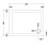 NES Home Slim 900 x 700 Rectangular Stone Resin Shower Tray For Wetroom Enclosure 3