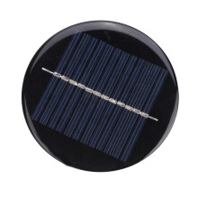 4PCS 6V 80MM Round Polycrystalline Silicon Solar Panel, Portable & Stable