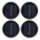 4PCS 6V 80MM Round Polycrystalline Silicon Solar Panel, Portable & Stable 2