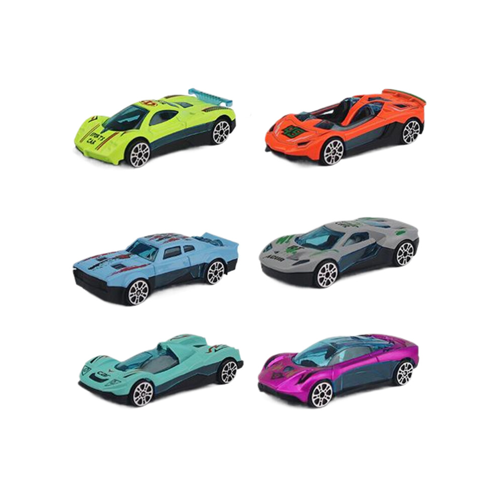 (2) 6pcs Smooth Mini Car Toy For Kids 164 Alloy Die Casting Model Multiple-image-OPC-PJMBJTY-NEW