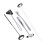5-teiliges Neuro-Hammer-Set, Edelstahl, Silber 8