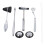5-teiliges Neuro-Hammer-Set, Edelstahl, Silber 14