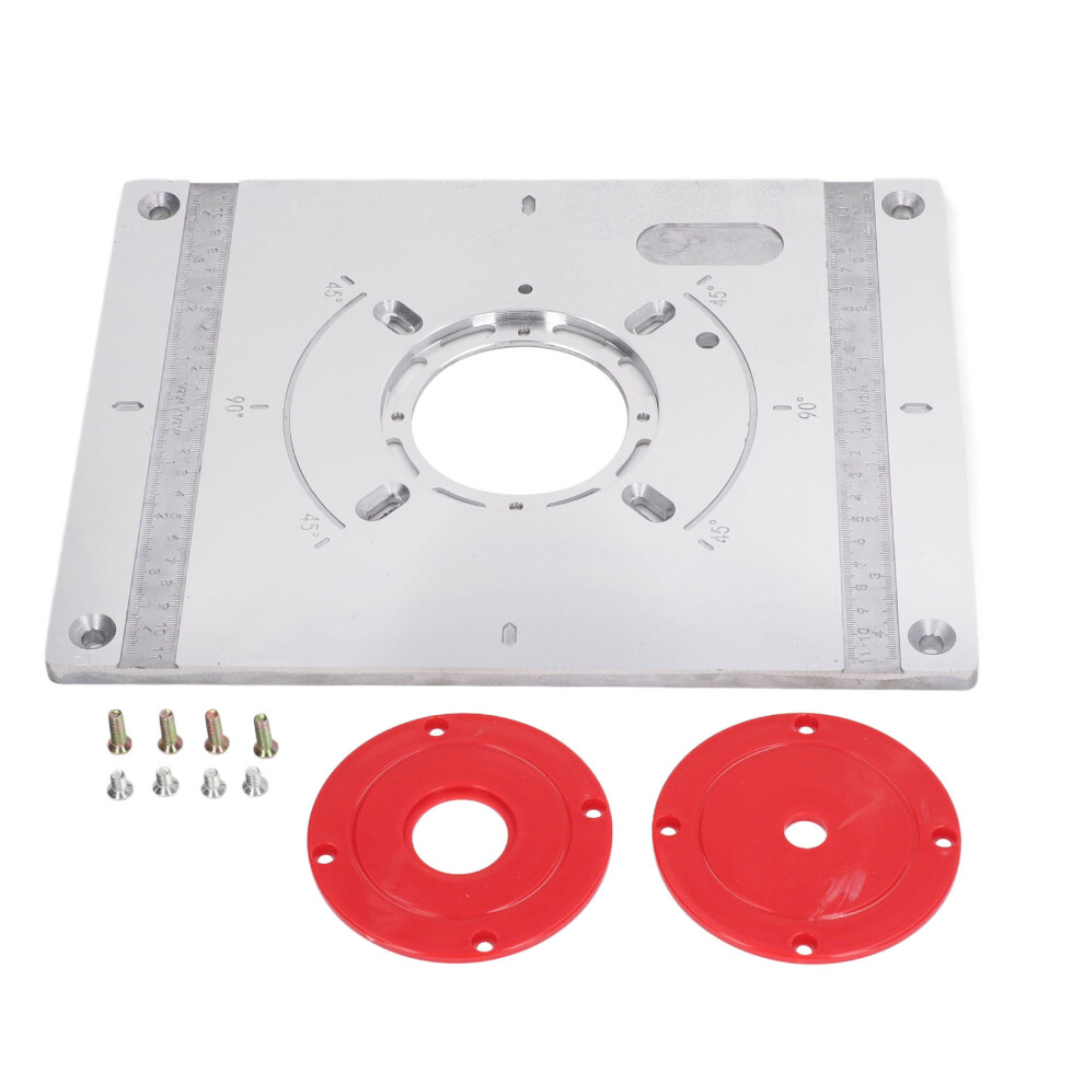 Router Table Insert Plate Aluminum Alloy
