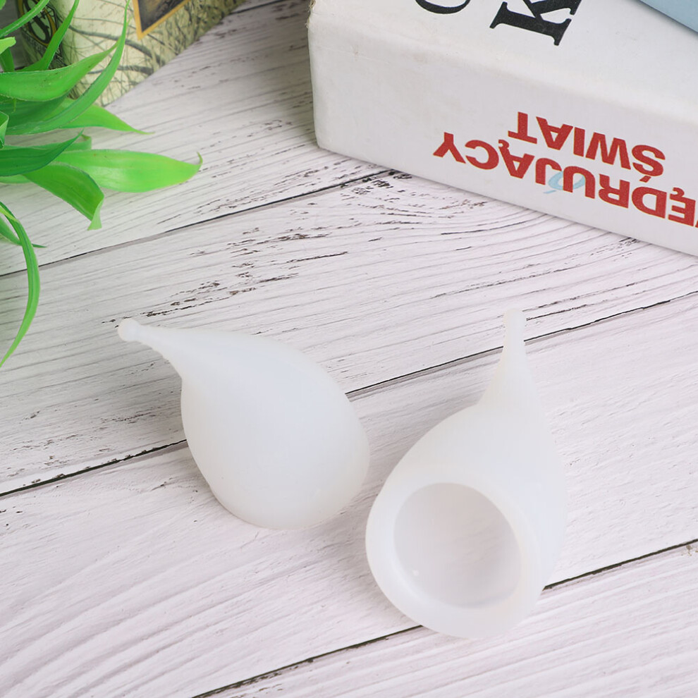 White Women's Reusable Silicone Menstrual Cup Safe Period Collection S & L