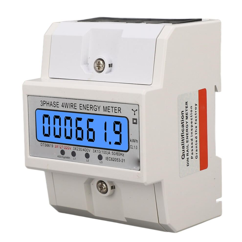 Digital Energy Meter 3 Phase 4 Wire KWh