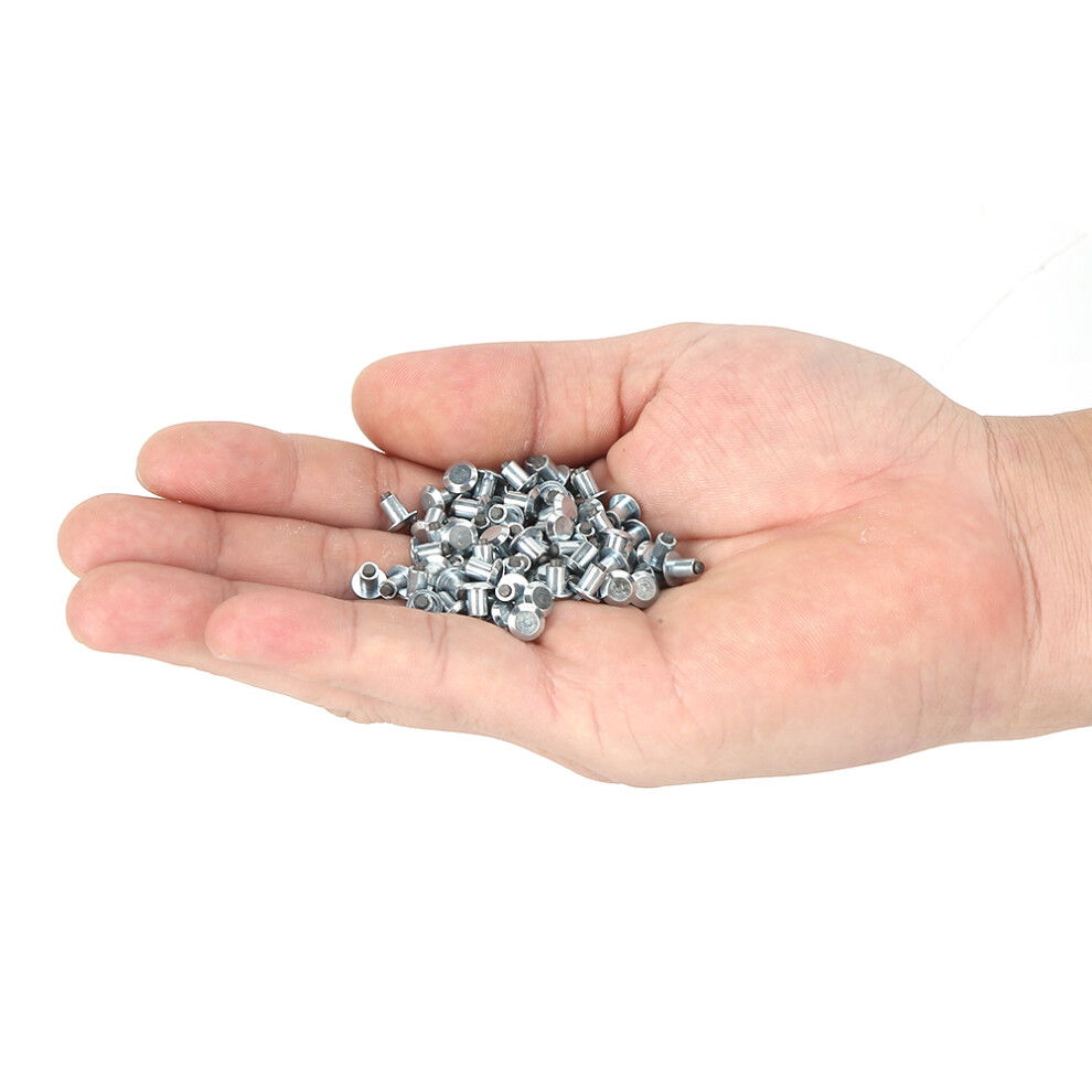 Set Of 100 Anti Slip 6.5Mm 0.3In Wheel Tire Stud Screws For Vehicles And Atvs 9401341058513