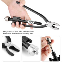 8.1"/10.6" Aircraft Safety Wire Twisting Pliers Set, Durable High-Carbon Steel
