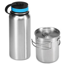 M-1000/700-Set: 1000 ml / 700 ml, D8.523 cm Silber