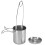 M-1000/700-Set: 1000 ml / 700 ml, D8.523 cm Silber 8