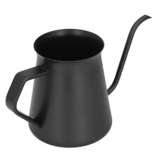 Stainless Steel Drip Kettle 400ml Black Swan Neck Coffee Pot