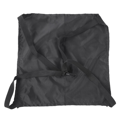 Schwimmtrainer Widerstandsgürtel mit Mesh-Tasche – Schwarz, 65g