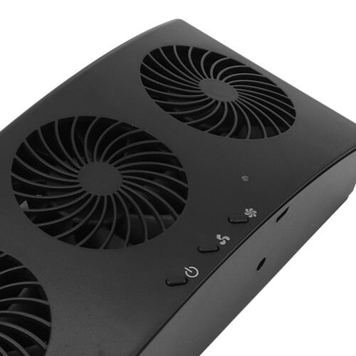 Auto-Abluftlüfter 5V 1A 4000 U/min USB-betrieben 3-Lüfter 2