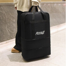 (88cm/34.65in) Wheel Extra Large Lightweight Luggage Trolley Suitcase Travel Bag Collapsible