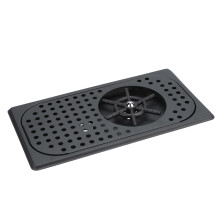 Efficient Stainless Steel Cup Washer for Home & Bar Use - Matte Black
