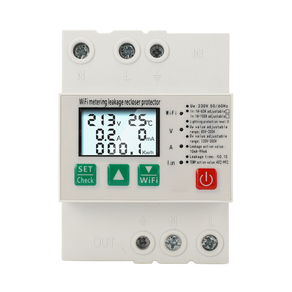 Smart WiFi Circuit Breaker Over Under Voltage