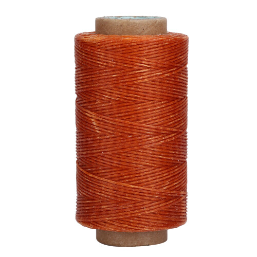 150D 820.2ft Waxed Thread for Leather DIY Stitching Light Khaki 1