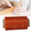 150D 820.2ft Waxed Thread for Leather DIY Stitching Light Khaki 5