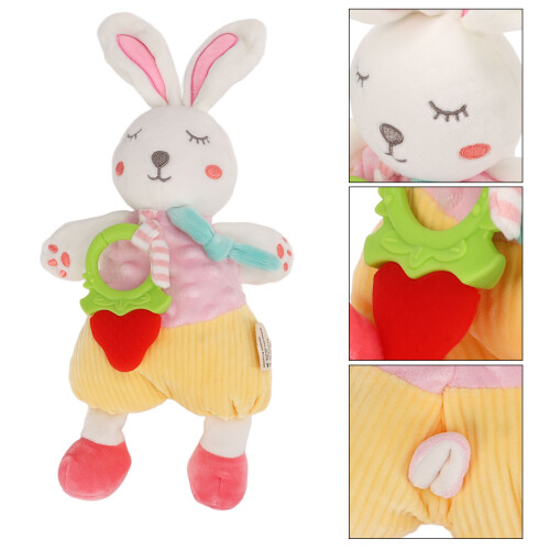 Häschen-Design Plüsch-Beißspielzeug 33x19x6.5cm PU 2