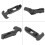 4pcs THandle Draw Latch with Screw Kit M5 Thread 10