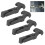 4pcs THandle Draw Latch with Screw Kit M5 Thread 5