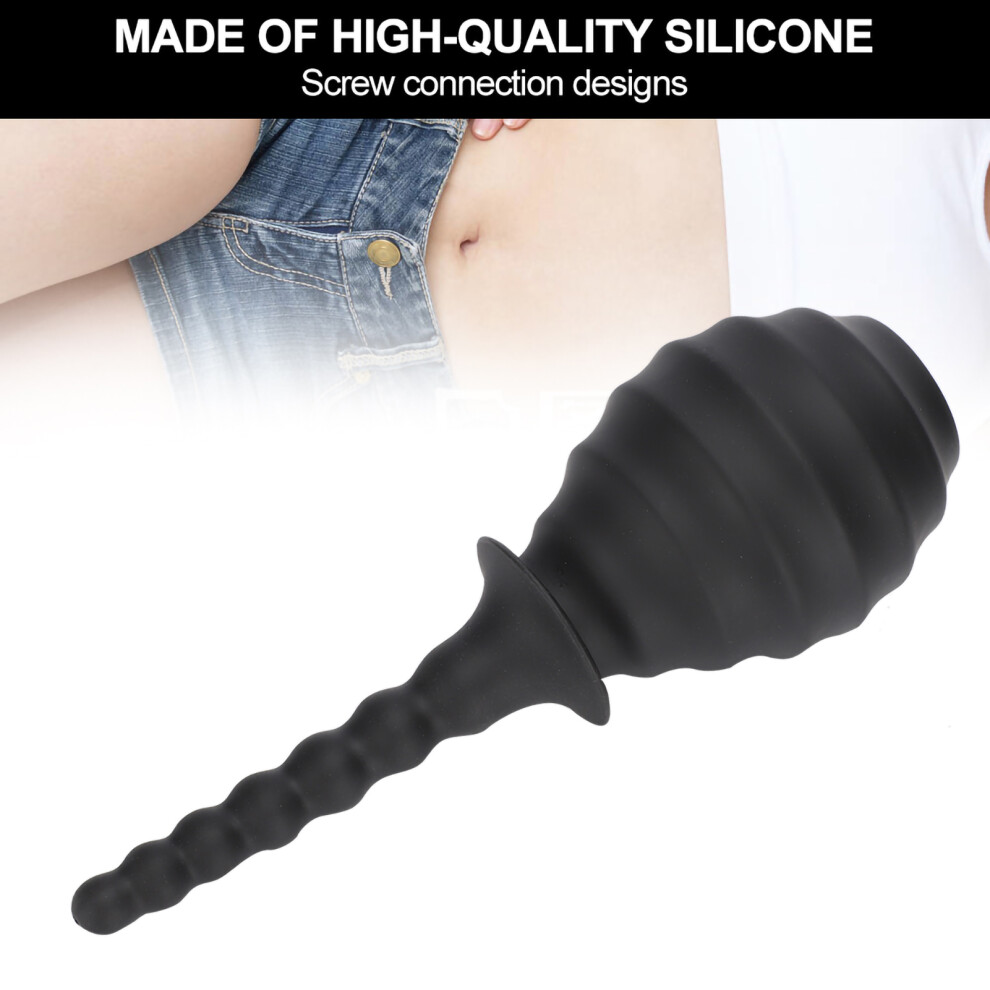 Silicone Anal Enema Bulb, 300ml, Flexible, M1-M7 Variants
