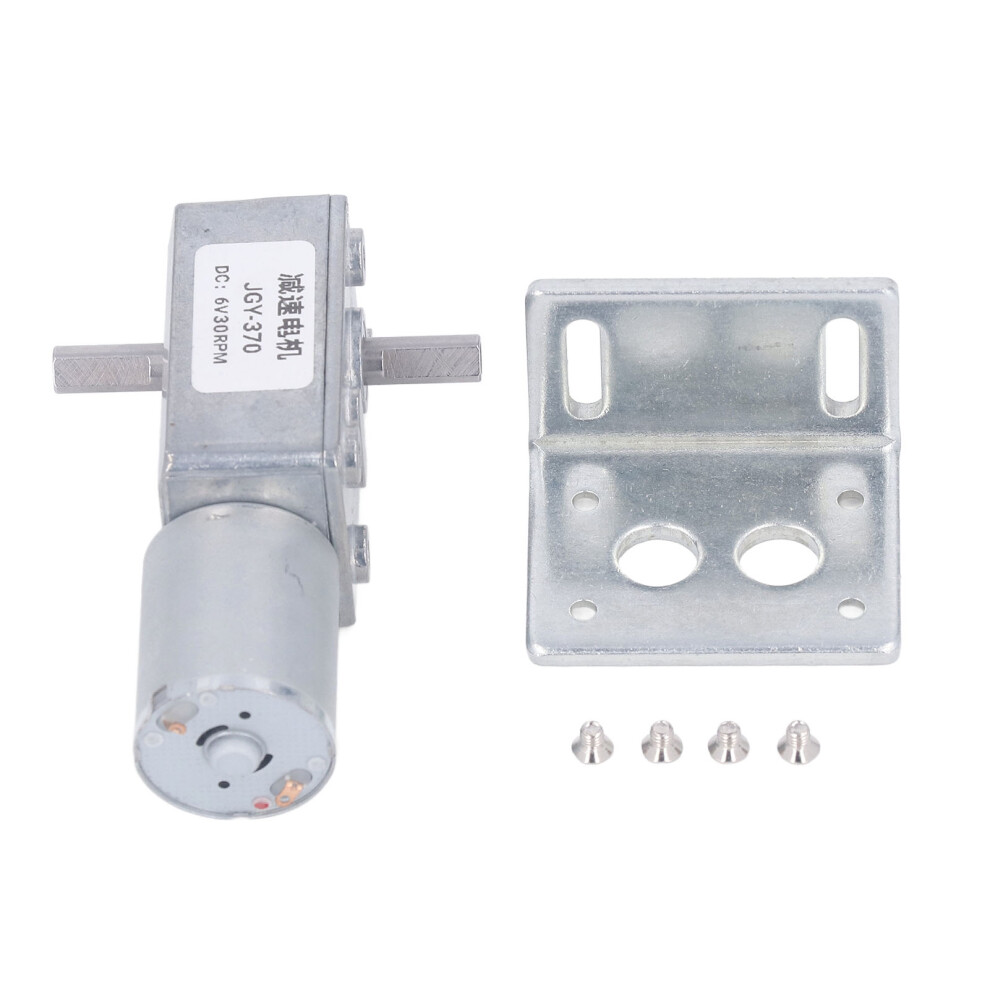 Double Shaft DC Gear Motor 25kg.cm 12mm Self