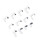 12Pcs Hard Drive Replacement Head Tool ABS HDD 6