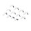 12Pcs Hard Drive Replacement Head Tool ABS HDD 7
